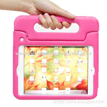 Case for iPad mini with flexible handle, lightweight and durable